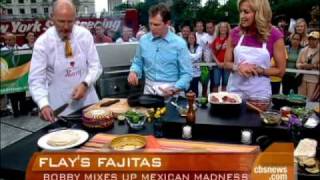 Bobby Flay Grills Fajitas [upl. by Oletha902]