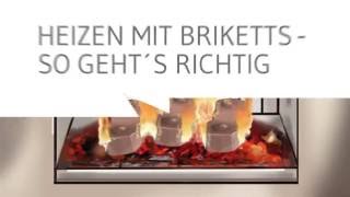 Heizen mit Briketts  So gehts richtig [upl. by Emlin]