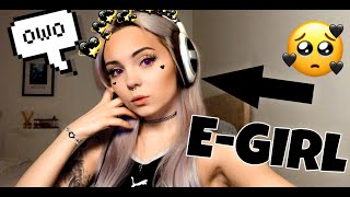 I TURNED INTO AN EGIRL  MissBaffy Stream Highlights 11 [upl. by Iow]