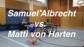 Samuel Albrecht 2115 vs Matti von Harten 2097  Relegation Regionalliga Nord  05052024 [upl. by Clark]