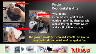 Door Gasket High Pitched Whistle Sound  Tuttnauer EZPlus Autoclave [upl. by Barbara-Anne]