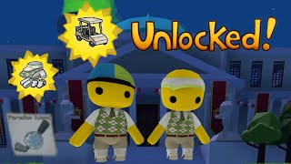 FASTEST WAY to Unlock Wobbly Life Paradise Collection UNDER 2 MINUTES Golf Cart and Clothes [upl. by Philip]