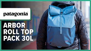 Patagonia Arbor Roll Top Pack 30L Review 2 Weeks of Use [upl. by Samson691]