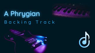 A Phrygian  Backing track for guitar [upl. by Suoicul]