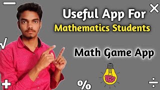 दिमाग तेज कर देगी ये Mobile Game  Useful App For Math Students  Math Games App [upl. by Gabie]