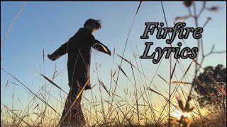 Firfireyubesh thapa lyrics video [upl. by Nashner405]