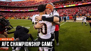 quotWe Did Itquot  Micd Up AFC Championship Game  Cincinnati Bengals [upl. by Evalyn]