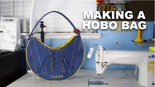 How To make A Hobo bag [upl. by Lennahc]