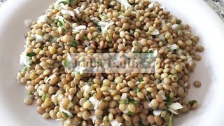 Salade de lentilles شلاظه بسيطه وفوائدها كثيره [upl. by Cati511]