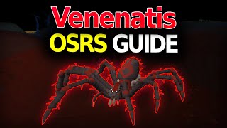 OSRS Venenatis Guide 7M GPHR [upl. by Gnurt]