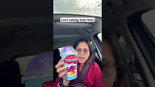 Love eating HaloHalo  Marylan Japuz Vlog [upl. by Ennovihs]