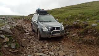 Ssangyong Rexton II offroad [upl. by Iey]