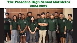 The Pasadena High School Mathletes 20242025 Edition [upl. by Nofets]