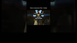 How to become Pro Coder 😎 procoder coding programmer viralshort trending programming [upl. by Lerrud937]