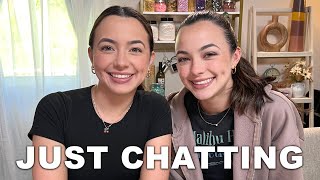 JUST CHATTING  Merrell Twins Live [upl. by Lekcim]