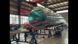 Aluminum alloy tank traileraliuminumtankertraileroiltanker [upl. by Dleifxam]