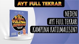 📢NEDEN AYT FULL TEKRAR KAMPINA KATILMALISIN❓ [upl. by Oicnaneb]