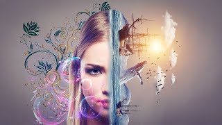 Digital Art Photomontage Photoshop Tutorial [upl. by Anawak]