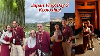 Japan Vlog Day 3  Kyoto Day [upl. by Aleydis]