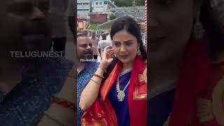 Sreemukhi Posing For Selfies With Fans [upl. by Arised]