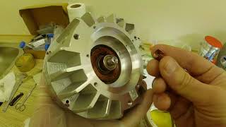 Bearings replacement in the Varian TV301 turbopump [upl. by Kimon]