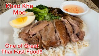 EP188 Khao Kha Moo Thai Braised Pork on RiceDelicious Full of Flavors It’s Savory and sweet [upl. by Dlawso]