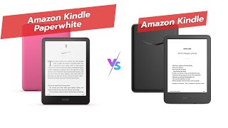 📖 Kindle Showdown Paperwhite vs New Kindle 🆚 [upl. by Berstine557]