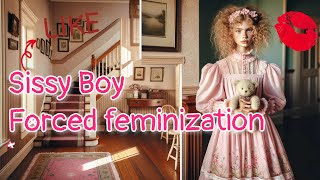 🎀Sissy Boy🌹forced feminization💕crossdressing [upl. by Mutz66]