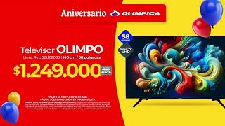 ¡Televisor OLIMPO en Oferta [upl. by Leisam426]