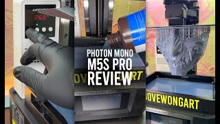 PreRelease Review of the Anycubic Photon Mono M5s PRO and Print Processing Tutorial [upl. by Novonod985]