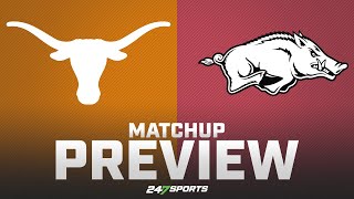 Texas Longhorns vs Arkansas Razorbacks  College Football Week 12  Game Preview 🏈 [upl. by Atiuqer580]