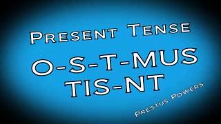 Latin Present Tense Song [upl. by Uot]