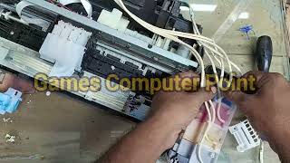 Epson L130 printer Drame to cartiged dameg solutionepsonprinter printer repair epson machine [upl. by Nelrac]