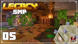 Legacy SMP  05  FINISHING off the STORAGE ROOM  Survival Minecraft 115 [upl. by Chelsy]