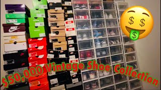 Decorating My Shoe Room W Vintage Shoes  Vlogmas Day 8 🎅🏾🎄🤶🏾 [upl. by Ayle904]