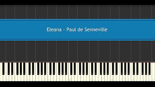 Eleana  Richard Clayderman Paul de Senneville Piano Tutorial [upl. by Godred685]