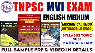 மிக குறைந்த விலையில்  Motor Vehicle Inspector amp Technician Exam PDF Material  Mech amp Automobile [upl. by Sices]