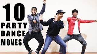 10 Party Dance Moves  Akshay Bhosale  ABDC [upl. by Eninahpets]