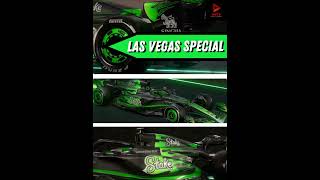 SPECIAL LIVERY for Stake in Las Vegas 🇺🇸 f1 formula1 [upl. by Cavil]