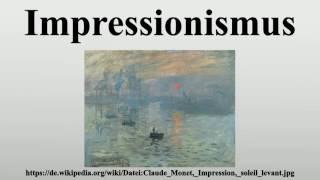 Impressionismus [upl. by Lorne]