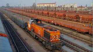 Gare de Triage et EIM TGV de VILLENEUVE SAINT GEORGES  Trains de FRET INFRA et Divers SNCF [upl. by Beare]