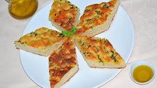 Reteta Focaccia cu rozmarin si busuioc  JamilaCuisine [upl. by Sharon455]