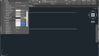 autocad dans lépaisseur des lignes [upl. by Brainard]