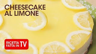 Come preparare la CHEESECAKE AL LIMONE di Benedetta Rossi  Ricetta TV Fatto in Casa per Voi [upl. by Benedict]