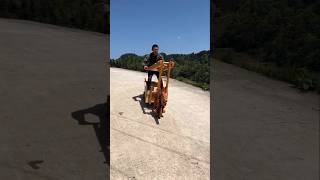 Handmade wooden dragon vehicle 🥰 shorts ytshorts [upl. by Parcel]