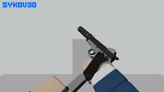 Hush Puppy Viewmodel Animation WIP [upl. by Toddy688]