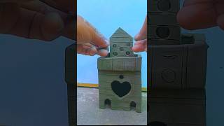 Amazing clay house🏠clayhouse mudhouse craft diy [upl. by Liman]