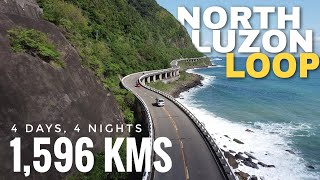 1596 KMS NORTHERN LUZON LOOP  A Motorcycle Journey to the Northern Part of Luzon [upl. by Ahsauqal]