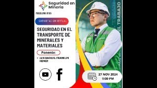 TALLER 13 quotSEGURIDAD EN EL TRANSPORTE DE MINERALES Y MATERIALESquot ✅💯 [upl. by Stoughton]