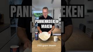 Hoe maak je de lekkerste pannenkoeken Zo makkelijk pannenkoeken recept bakken makkelijk snel [upl. by Romeo]